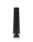 Flacon noir conique de l'Exfoliant Noir Marc Inbane, seul sur fond blanc