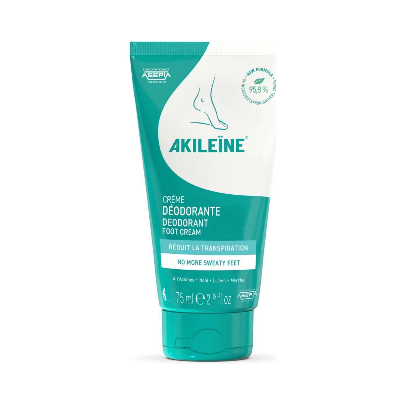 Crème déodorante anti-moiteur Akiléine