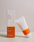 Crème solaire Solar Defense SPF 50+ Héliabrine, tube et étui, fini invisible