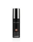Flacon pompe noir Le Teint de Marc Inbane, crème de jour teintée, vu de face