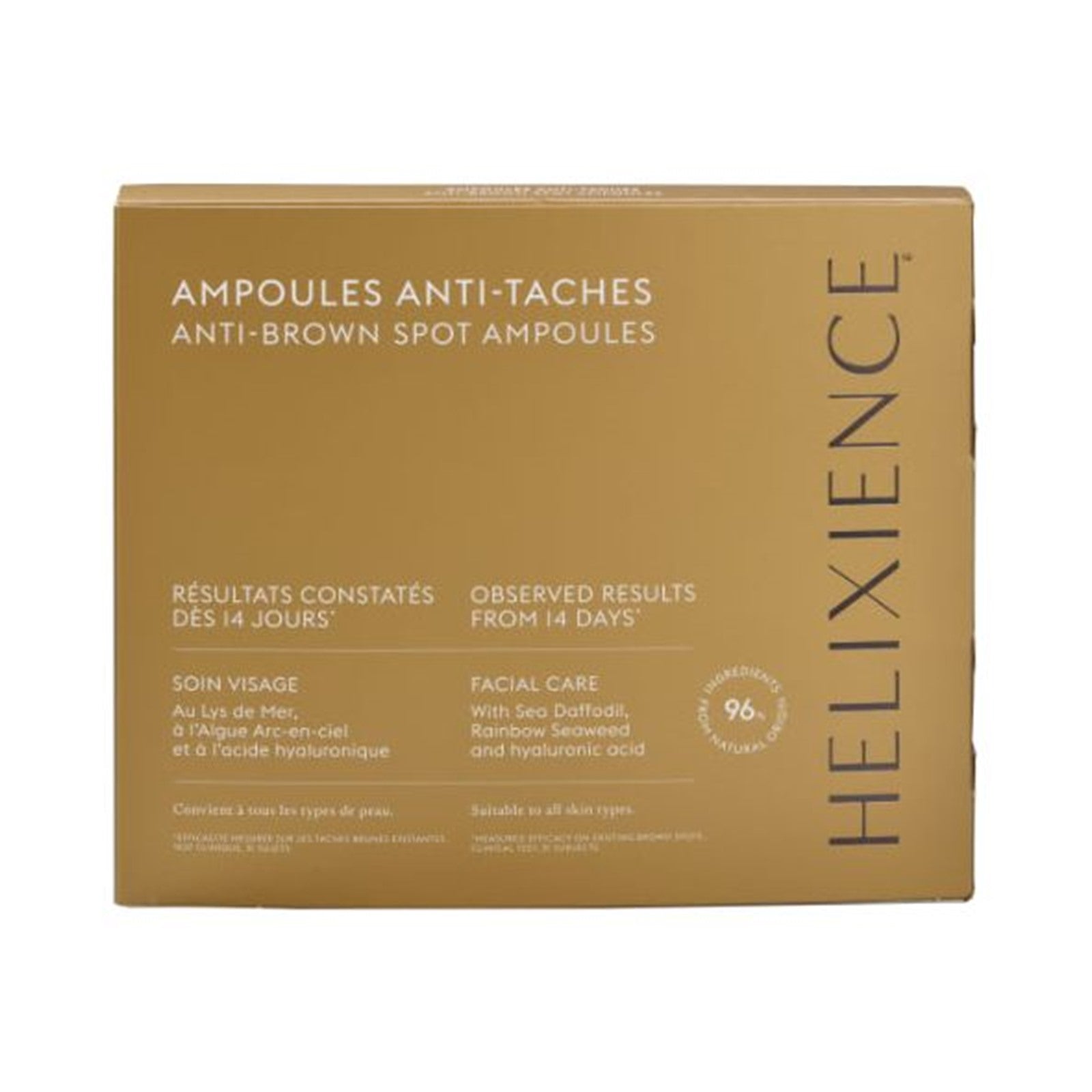 Ampoules Anti-Taches Anti-Âge Héliabrine, 28 ampoules de 1 ml, à la Maison Constance de Blainville