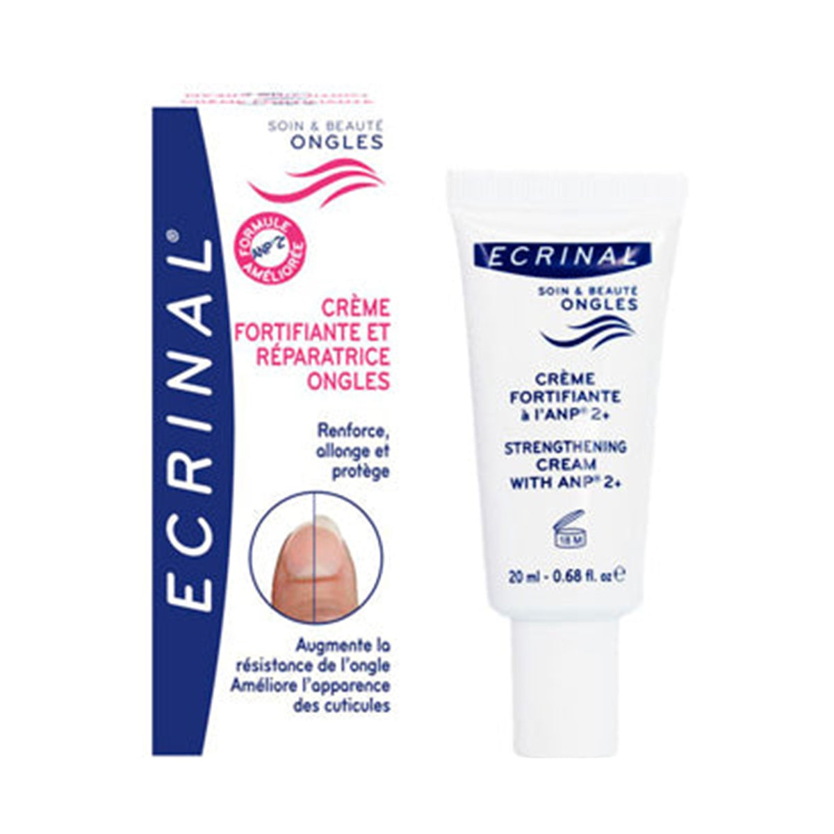 Crème Fortifiante et Réparatrice Ongles ANP 2+ Ecrinal, à la Maison Constance de Blainville