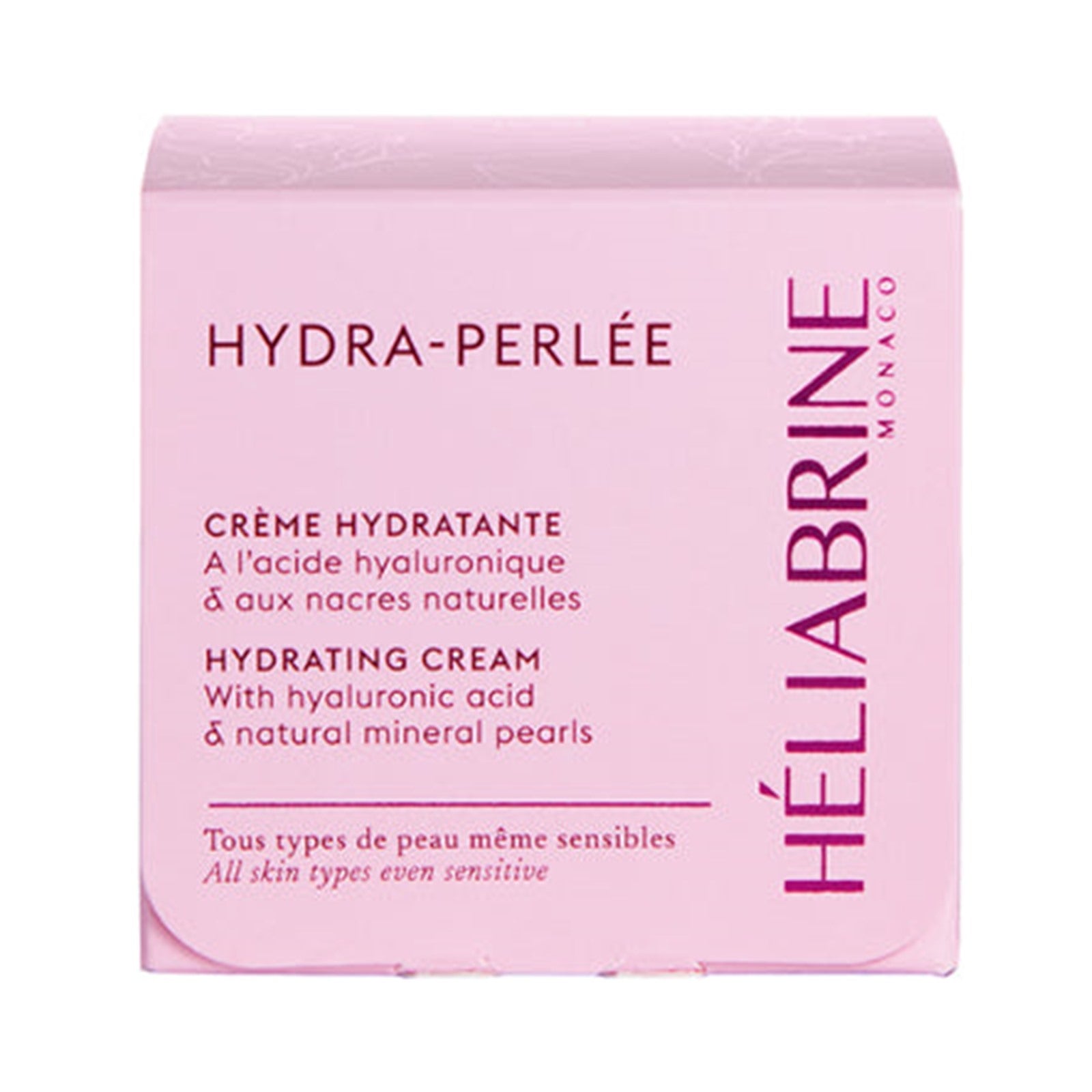 Crème Hydra-Perlée Héliabrine, hydratation quotidienne, à la Maison Constance de Blainville