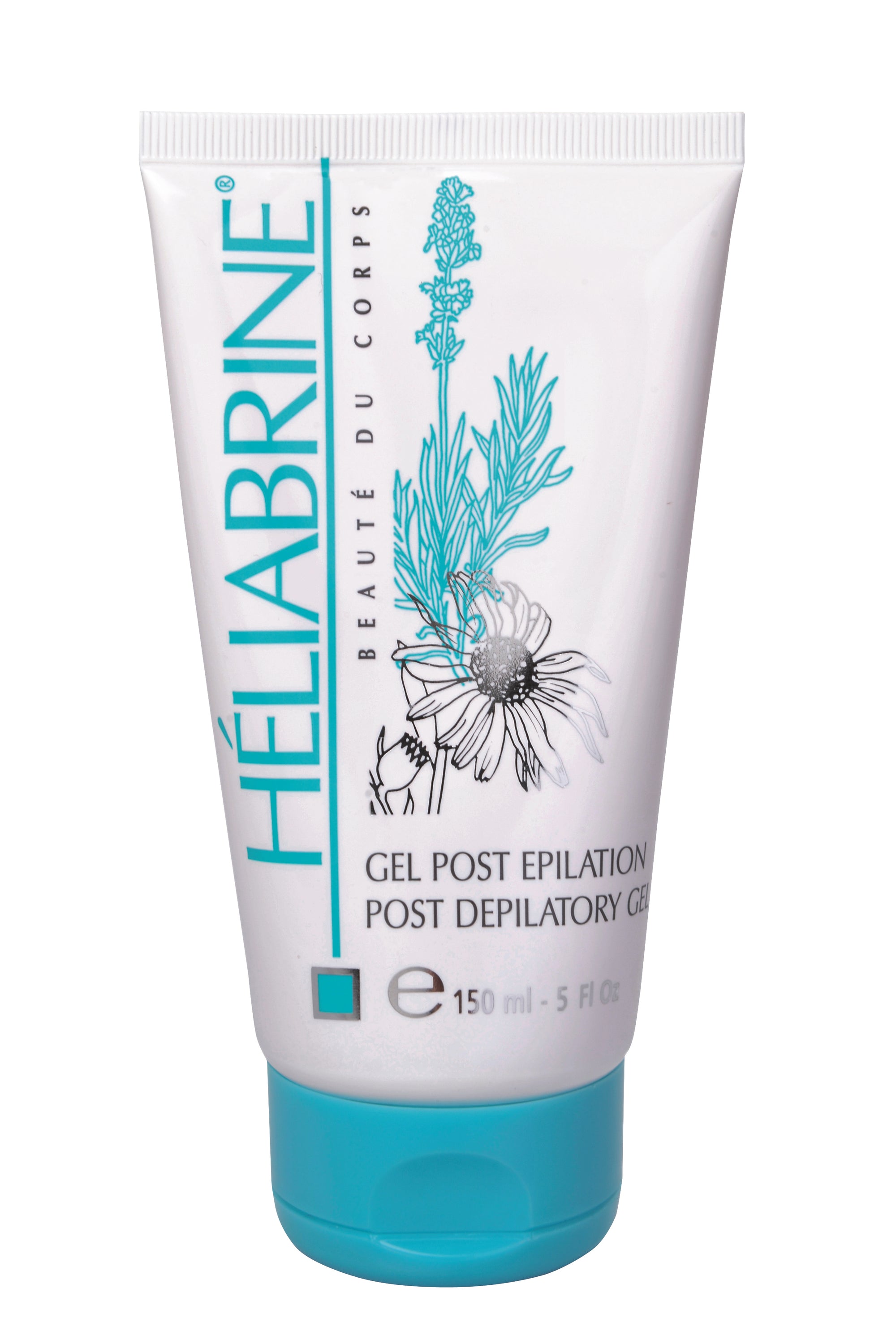 Gel Post-Épilation Héliabrine 150 ml, apaise la peau après l'épilation