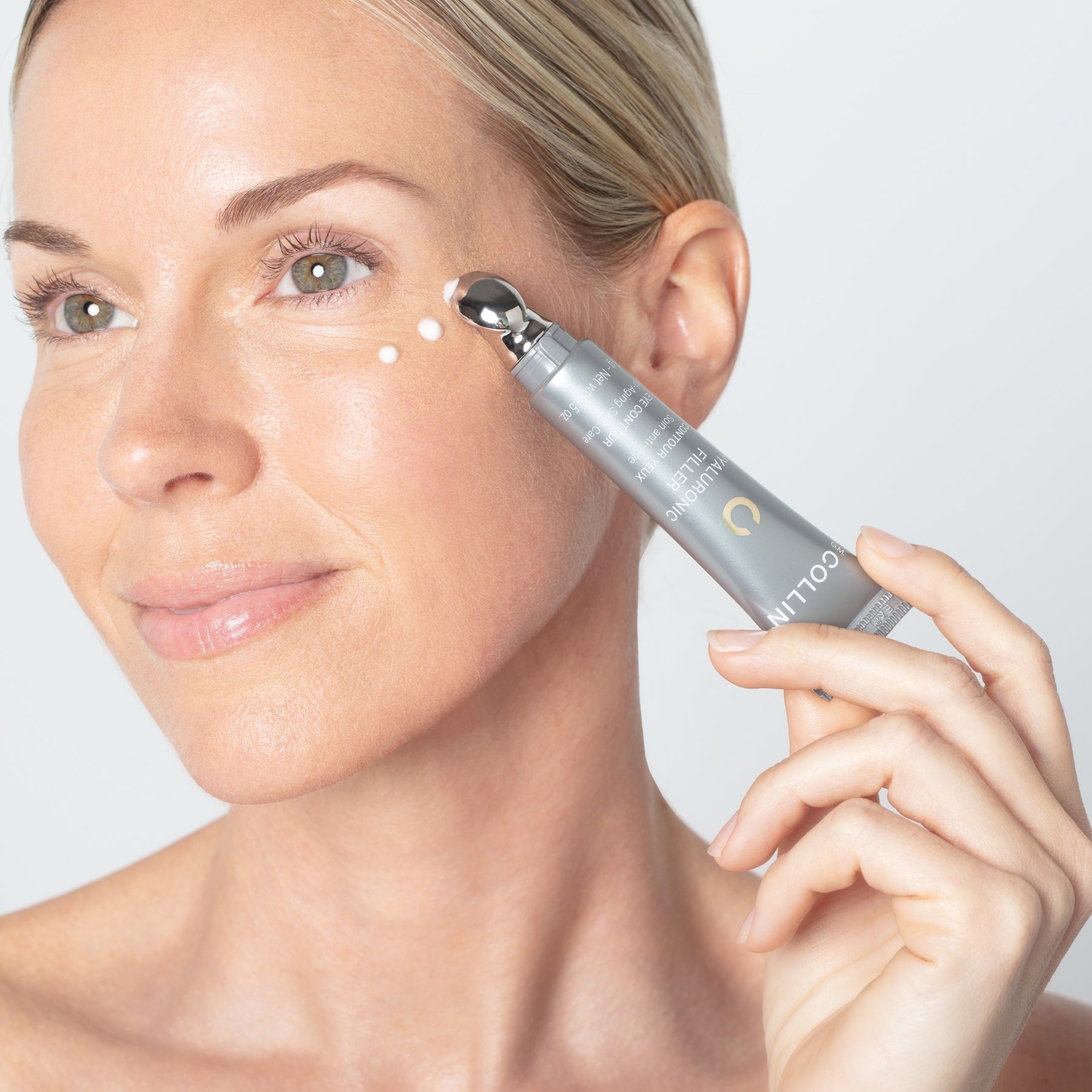 Hyaluronic Filler Contour des yeux G.M. Collin, en situation, à Blainville