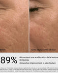 Peel Toner Exfoliant G.M. Collin, avant et après sur le grain de peau, à Blainville
