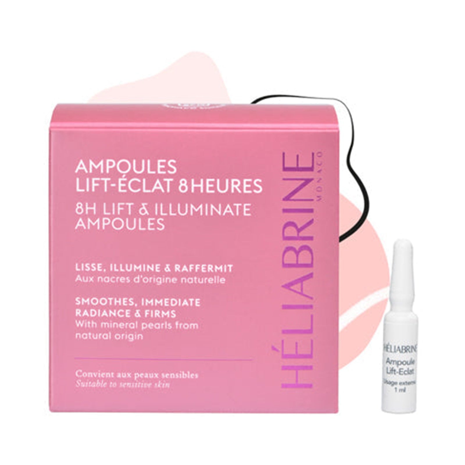 Héliabrine Ampoules Lifting 8H, cure de 12 ampoules effet tenseur, à Blainville