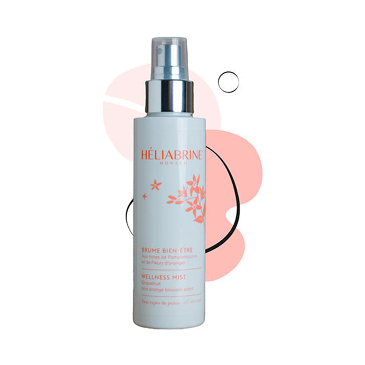 Héliabrine Brume Bien-Être 125 ml, brume hydratante et apaisante, à la Maison Constance de Blainville