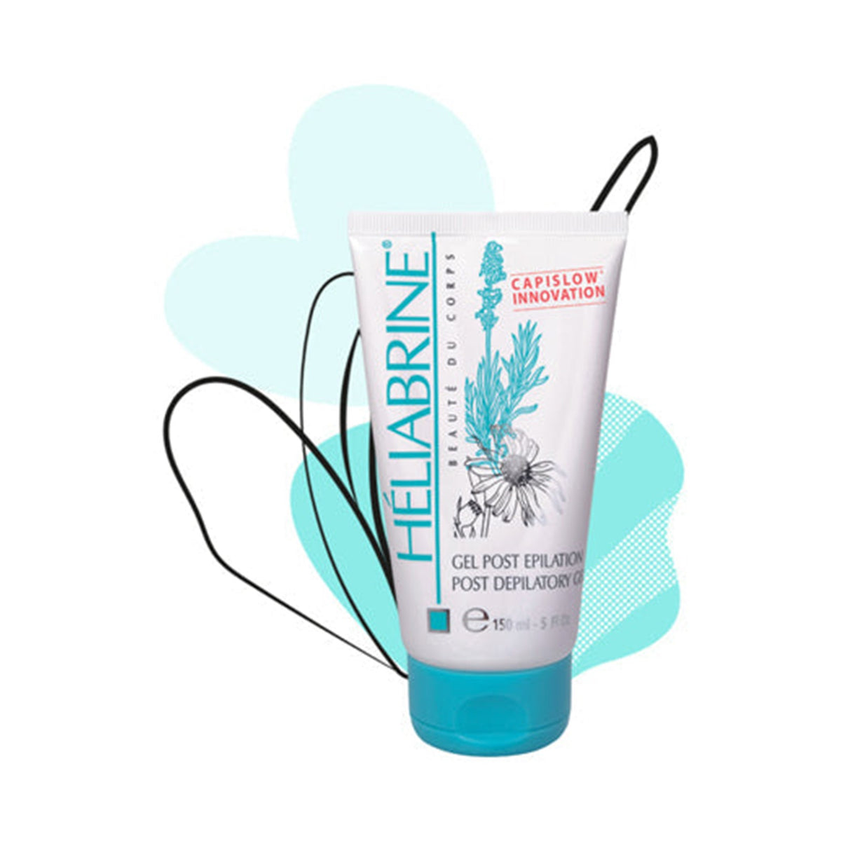 Héliabrine Gel Post-Épilation 150 ml, apaise la peau après l'épilation, à Blainville