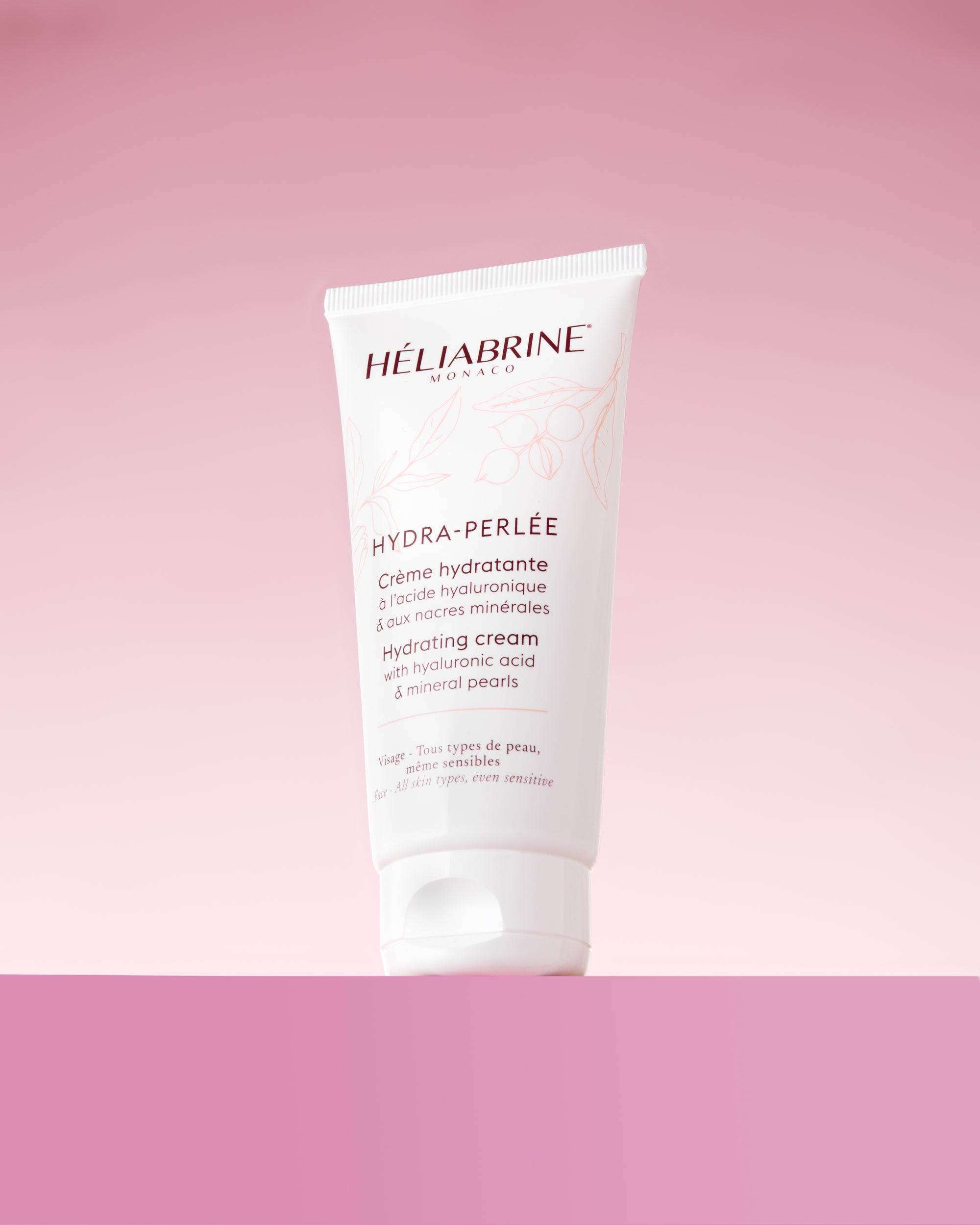 Crème Hydra-Perlée Héliabrine 75 ml, hydratation longue durée