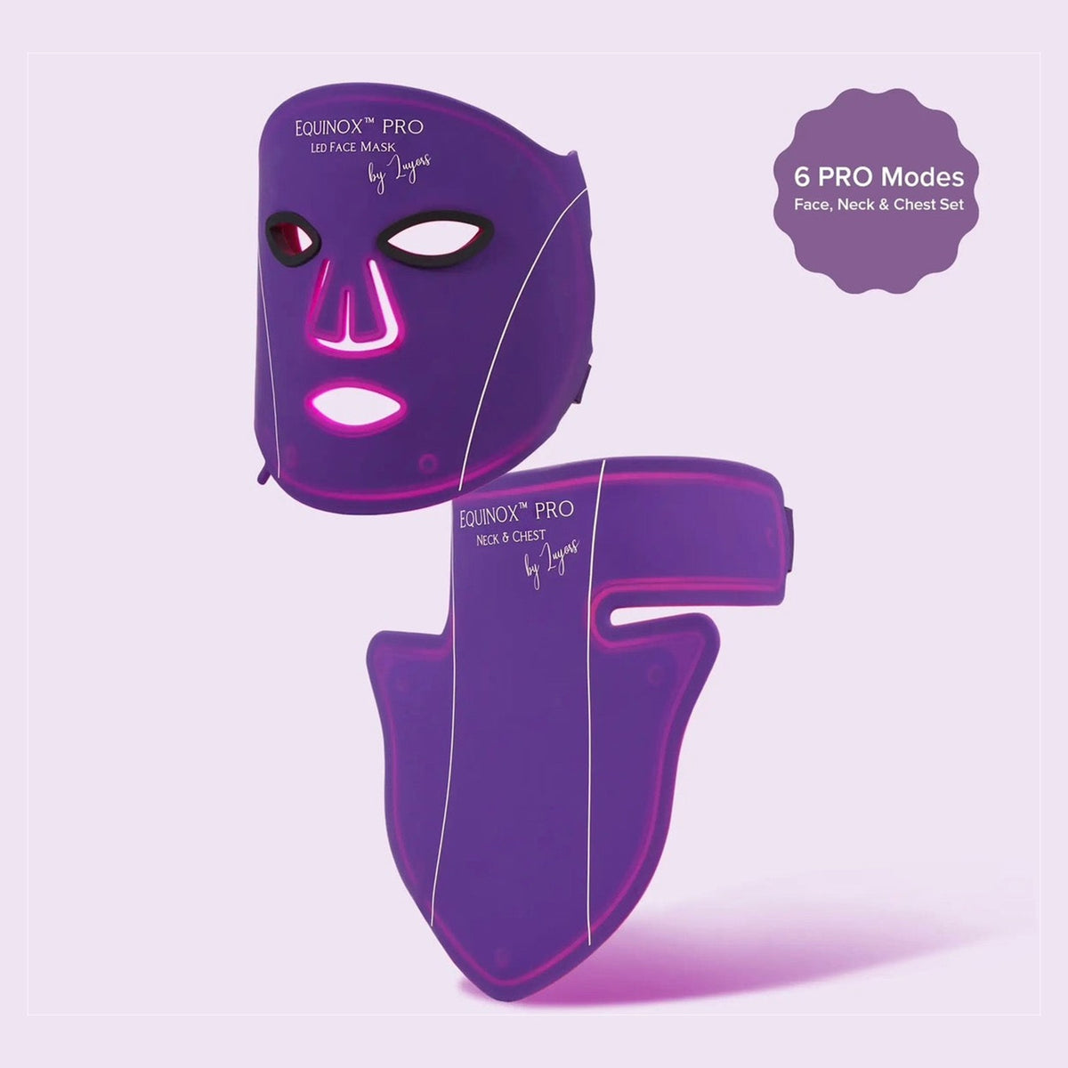 Masque LED visage, cou et décolleté, appareil de photothérapie à domicile, à Blainville