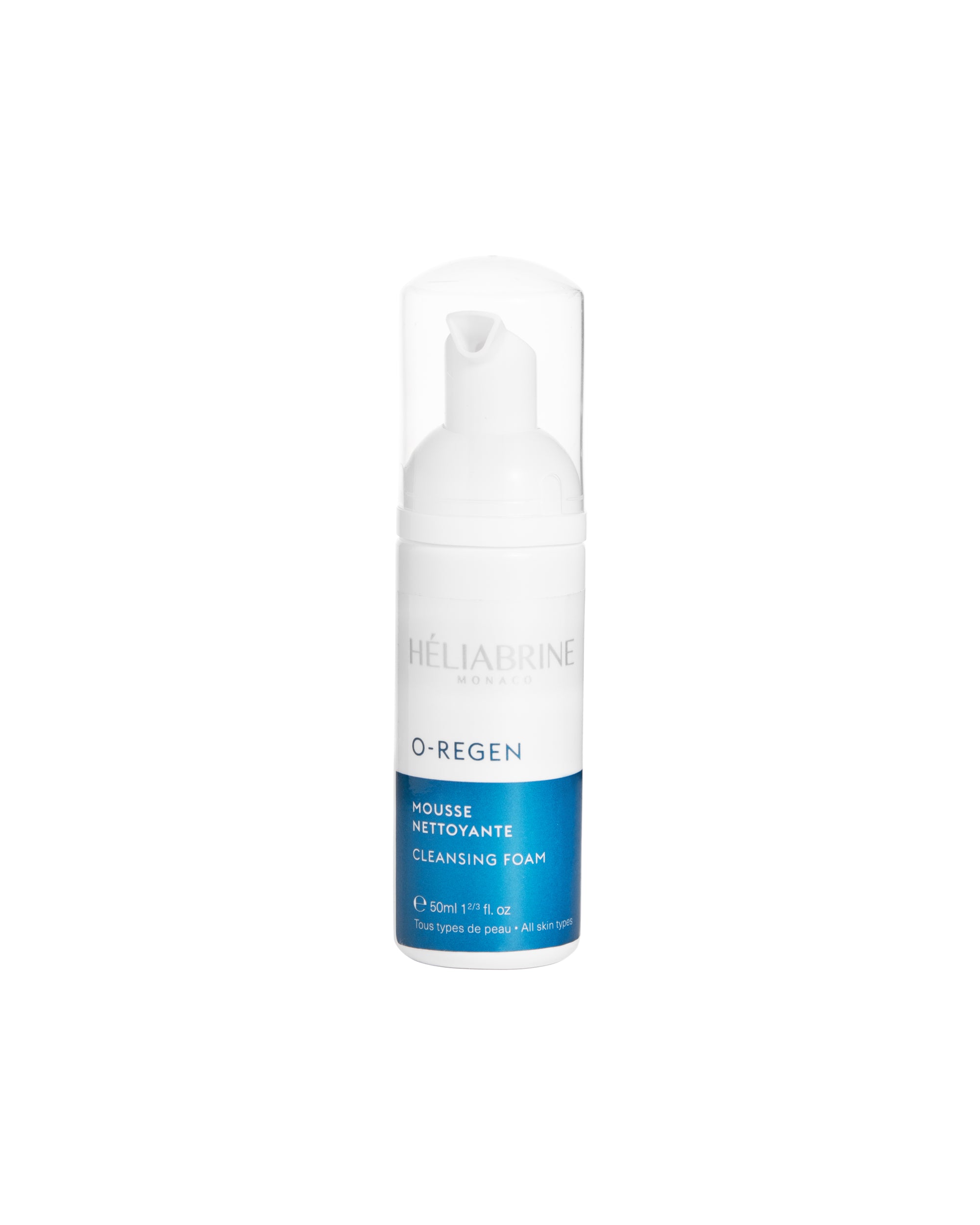 Mousse Nettoyante O-Regen Héliabrine, nettoyage des peaux matures