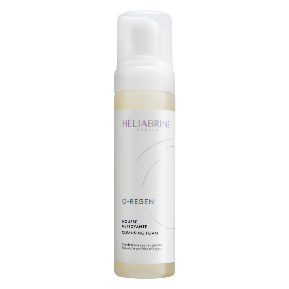 Texture mousse de la Mousse Nettoyante O-Regen Héliabrine