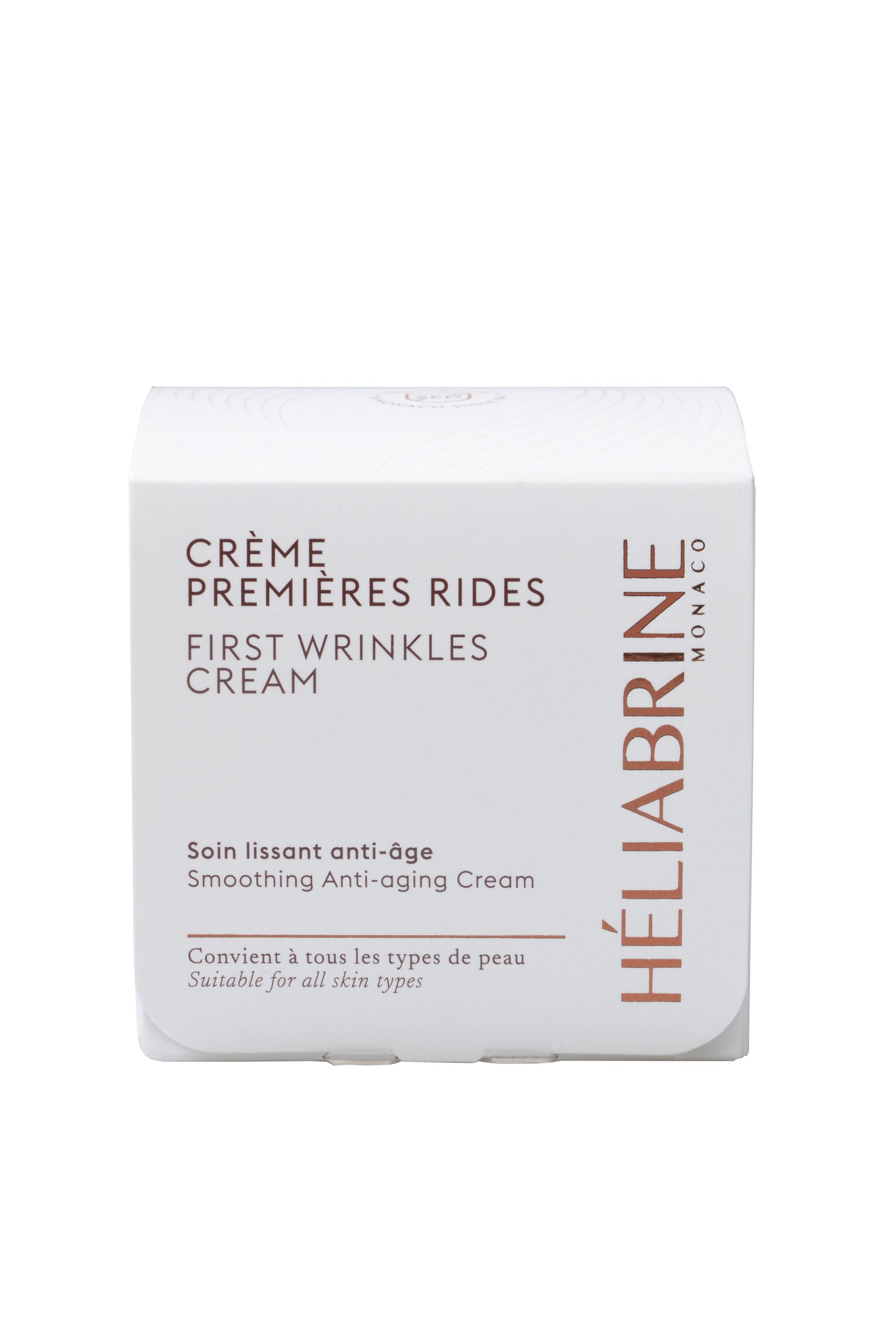 Texture de la Crème Premières Rides Héliabrine