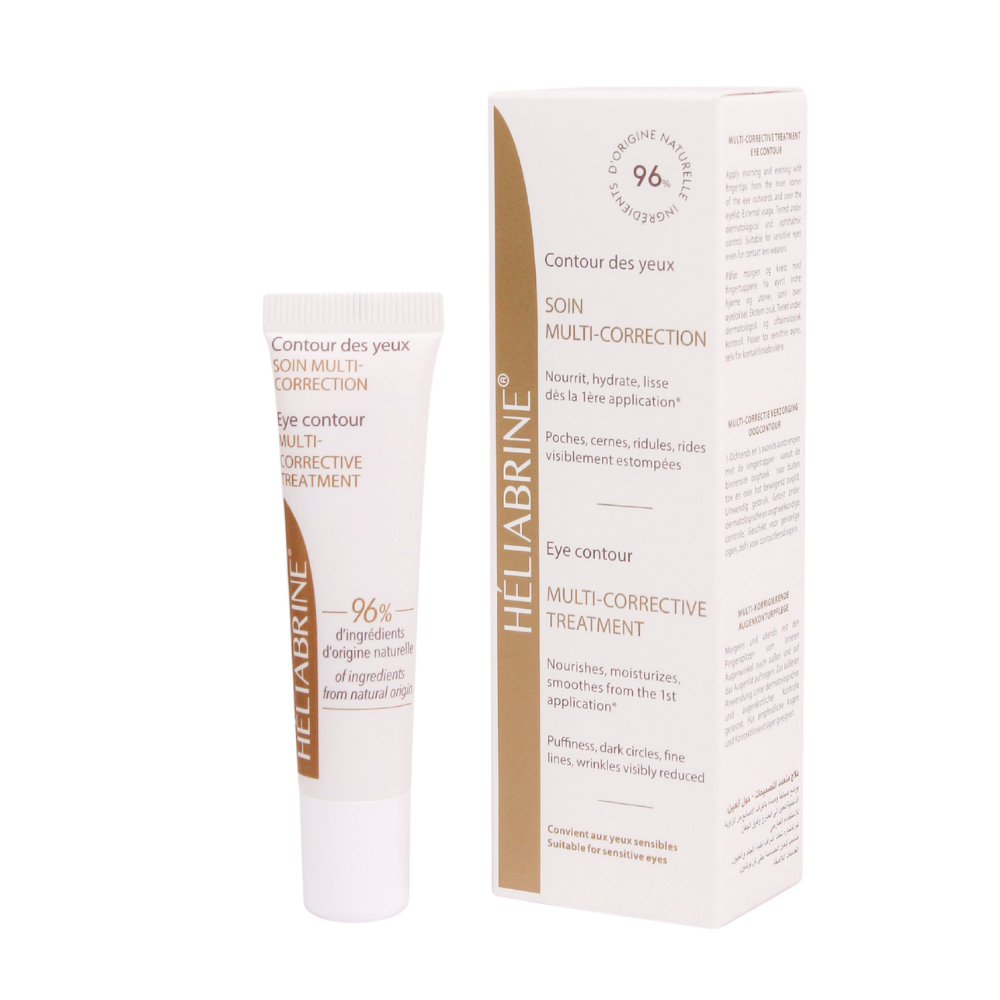 Soin Yeux Multi-Correction Héliabrine, cernes poches et ridules