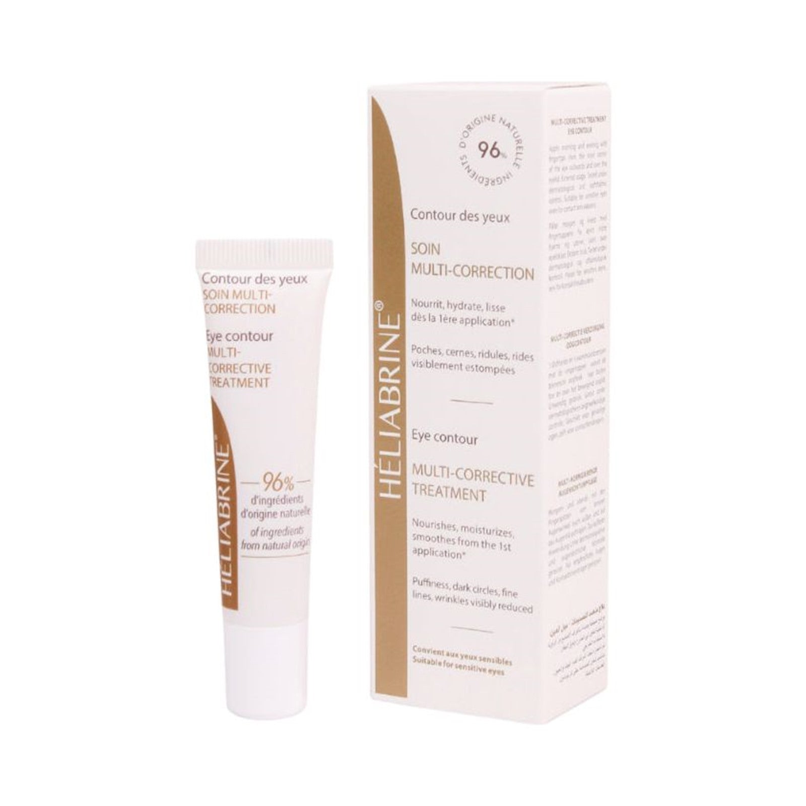 Soin Yeux Multi-Correction Héliabrine, cernes et ridules, à Blainville