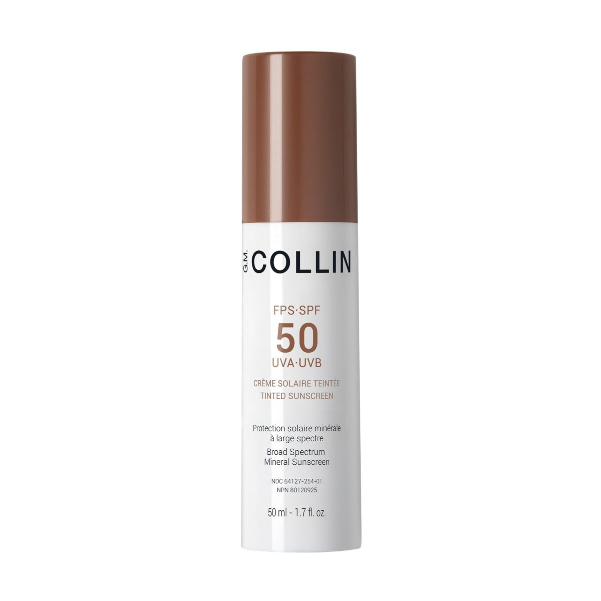 FPS 50 Crème solaire teintée minérale G.M. Collin, 50 ml, à Blainville